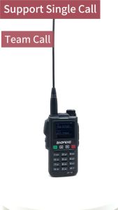 2 Set Baofeng UV-18 Tri-Band Portable Walkie Talkie Long Range 20KM 5W Tri-Band Two Way Radio LCD 999CH Type-C Fast Charging Multimode Scanning