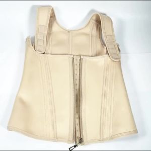 1PCS Áo Định Hình Eo Cho Nữ Kiểu Corset Có Khóa Kéo Dây Đeo Điều Chỉnh Hỗ Trợ Định Hình Cơ Thể
