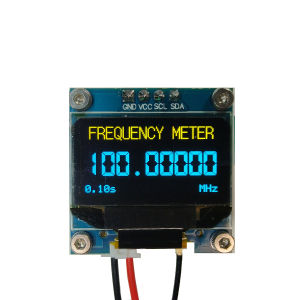 RF Frequency METER 1kHz~100MHz OLED Frequency Signal Display High-Precision Frequency Counter FOR Ham radio transceiver FM