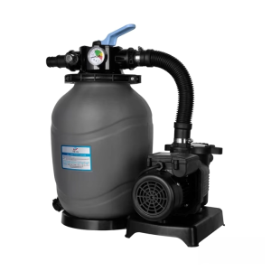 300mm (12") Swimming Pool Sand Filter + Pump Combo can use Sand or Fiber Ball