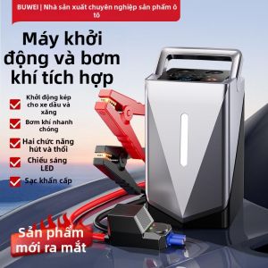 SHANNAIER | Máy Bơm Khí Nén Khởi Động Khẩn Cấp Ô Tô 12V