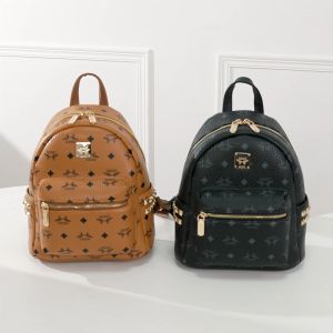 MKMC Tas Ransel Wanita Import Ransel Korean Style Kulit Motif Terbaru Tas Ransel Wanita Fashion Medium Tas Backpack Wanita Waterproof Kekinian COD