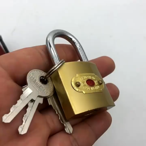 กุญแจล็อคสากล แม่กุญแจล็อค พร้อมลูกกุญแจ 3 ดอก ล็อคประตู ล็อคตู้ หอพักในครัวเรือน 32 mm/38 mm/48 mm ปลอดสนิม ทนทาน หัวล็อค