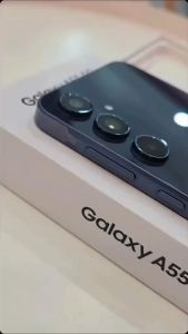 โทรศัพท์มือถือสมาร์ทโฟน Samsung Galaxy A55  5G     (12/256GB)   (ประกันศูนย์ 1 ปี ) หน้าจอ.6.6 นิ้ว เครื่องศูนย์ไทย