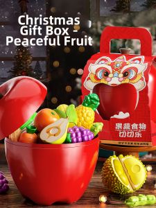 XIDIQI | Birthday Gift for Girls and Boys Apple Cutting Toy
