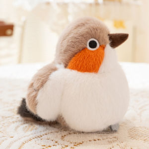 11cm Palm-Sized Bird Plush Toy - 4 Cute Styles Soft Stuffed Animal Mini Doll Kids Birthday Gift Bag Charm Keychain Decor
