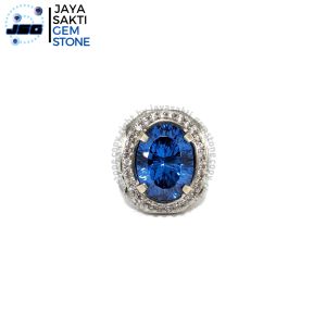 Batu Permata Blue Topaz Cutting BT01: Eksposur Matahari & Desain Elegan