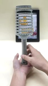 Lược chải tóc tạo kiểu thiết kế vòng cung làm xoăn phồng Tóc dễ dàng bọc đầu massage gỡ rối tóc hiệu quả  Lược Bán Nguyệt Lược Chuyên Dụng Cho Tóc Xoăn  Lược Chải Tóc Gỡ Rối