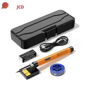 JCD | Bút Hàn Kỹ Thuật Số Không Dây USB Với Nhiệt Độ Điều Chỉnh Được 300-450 Độ ℃   Dụng Cụ Hàn Thông Minh Type-C 1000mAh