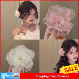 1PCS Sweet Girls Eugenia Flower Holiday Headdress Hairpin Flower Hair Side Clip Hair Accessories