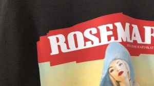 Kaos ROSEMARY BIKINIS Tshirt Bahan 100% Cotton