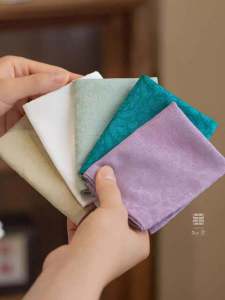 Traditional Patterned Instantly Absorbent Water Sheep Motif Tea Towel Original Design Chinese Style Retro Aesthetic Tea Set Accessory