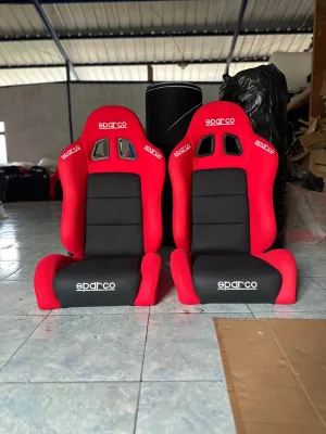Jok mobil racing sprco merah hitam/jok racing/jok mobil balap