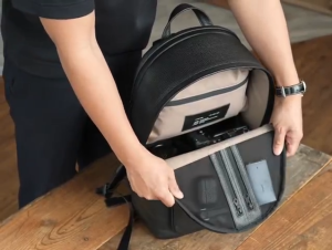 Grams(28) 151 Stealth Backpack - Pebbled Black