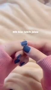 Kutek Peel Off Nail Polish Halal Muslimah Cat Kuku Sehat Bisa Kupas Sholat - KU055