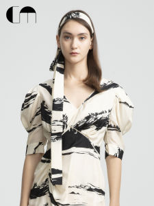 Autumn Winter Womens Patterned Silk Scarf