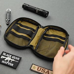 BG032 Outdoor Compact EDC Pocket Organizer Pouch For Multi Tool/ 8 Pockets Multifunction Tools Pouch