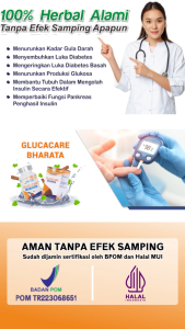 Glucacare Bharata - Obat Diabetes Luka Diabetes Obat Gula Darah Tinggi Paling Ampuh
