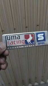 Tem nhôm Uma racing 3x10cm