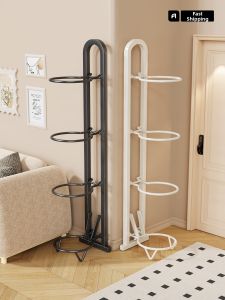 Indoor Multi-layer Basketball & Sports Ball Storage Rack