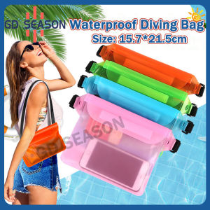 Waterproof Waist Bag Swimming 3-Layer Waterproof Diving Bag PVC Beach Bag Phone Case Shoulder Bag