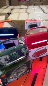 ลำโพงบลูทูธ BOOMBOX 360 ลำโพงคุณภาพเสียงดี เบสหนัก กันน้ำกันฝุ่น รองรับ FMวิทยุ / USB / SD Card / TF Card