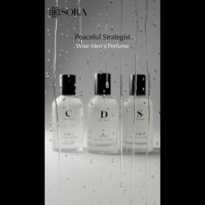 SORA Bundling Peaceful Strategist D+S+C - Parfum Pria Paling Bijaksana 50ml Extrait De Parfum