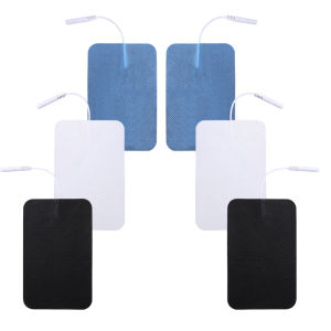 7x11cm Self Adhesive Electrode Pads Reusable Digital Therapy Muscle Nerve Stimulator Machine Stickers for Pain Relief