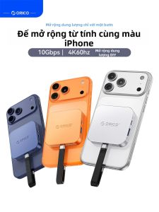 ORICO | Đế Mở Rộng Từ Tính Với Ổ Đĩa cứng & Đầu Đọc Thẻ Hỗ trợ cho Thiết bị Apple