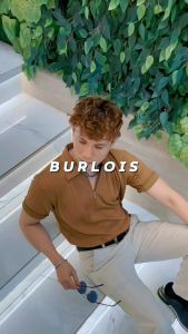 Burlois Celana Ankle Pants Pria Slim Fit