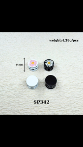 [Hàng mới] (5 cái) Nút chặn cục chặn kim loại hình hoa cúc thời trang mới dành cho áo khoác áo hoodie SP342 #ssl_