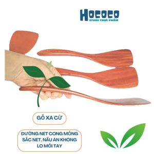 Váxẻngsạn chiên xào nấu ăn bằng gỗ tự nhiên