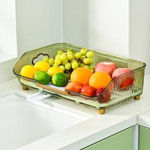 Kitchen Drain Rack for Dishes and Fruits Vegetables