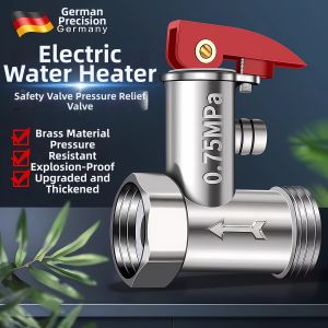 Jiaxun | Universal Pressure Relief Valve for Electric Water Heaters