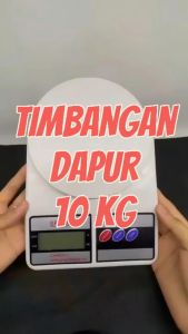 Timbangan Dapur Digital 10KG SF400 Timbangan Kue Gula Bumbu Kitchen Scale Electronic Portable Free Baterai