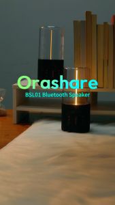 Orashare BSL01 Bluetooth Speaker With Atmosphere Light TWS  Hi-Fi Sound Wireless Speaker Support Bluetooth 5.3 TF Card USB