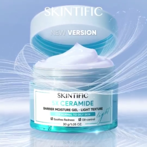 SKINTIFIC 5X Ceramide Barrier Repair Moisture Gel 30ml | Ceramide Gel Barrier Repair Moisturizer 5X Ceramide Cream Sensitive Skin Care Hydrating Gel