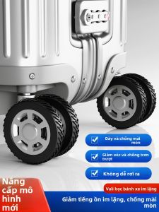 MONLEYTA | Vòng lốp xe đẩy bằng cao su bảo vệ nhỏ ồn ào đa năng thay thế bằng silicon Phụ kiện vòng bi trượt nhỏ