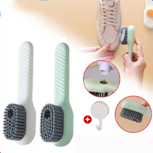 Multifunction Automatic Soap Liquid Adding Shoe Brush Soft-bristled Clothes Brush Clothing Board Brush Soap Dispenser Brush