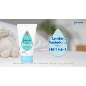 JOHNSONS Milk + Rice Baby Cream Krim Bayi 50gr