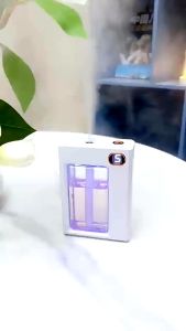Automatic Aroma Diffuser Spray Aromatherapy Fragrance Humidifiers Essential Oi Digital Display Rechargeable Fragrance Machine  Automatic Aroma