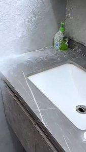 500ml โฟมล้างห้องน้ำ โฟมทำความสะอาด ห้องน้ำ โถ สุขภัณฑ์ โถส้วม ชักโครกสเปรย์ล้างห้องน้ำขจัดคราบฆ่าเชื้อโรค