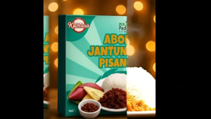 Abon Jantung Pisang Kemosa Veggie Floss Jantung Pisang 100gr
