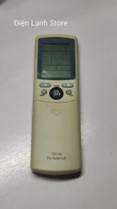 Remote máy lạnh Haier.( Tặng kèm cặp pin).