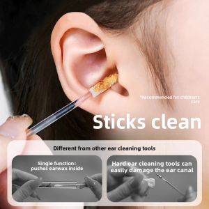 MONLEYTA | Home Use Earwax Removal Sticks Cotton Swabs Sticky Ear Cleaning Tools For Children Ear Duster Safe And Effective Ear Cleaning