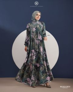 MALYAZA DRESS 🆕  COD ▪️TERBARU GAMIS BY NADHEERA LUXURY