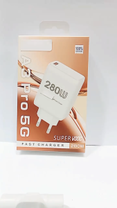 Batok Kepala Casan HP For OPP A3 PRO 5G 280W Fast Charger Batok Adapter USB-A Support FastCharging