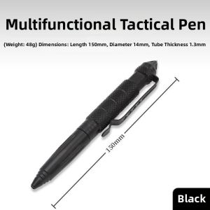 JINGZHIYU | Metal Defense Pen Ballpoint