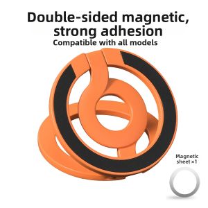 Piple | Dual Ring Magnetic Mobile Phone Stand High-end Support Universal Foldable Desk Use