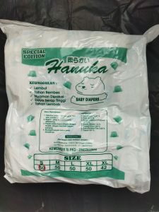 Popok HANUKA isi 50 pcs  - Popok Anak Murah Type Celana ( Isi 50 )